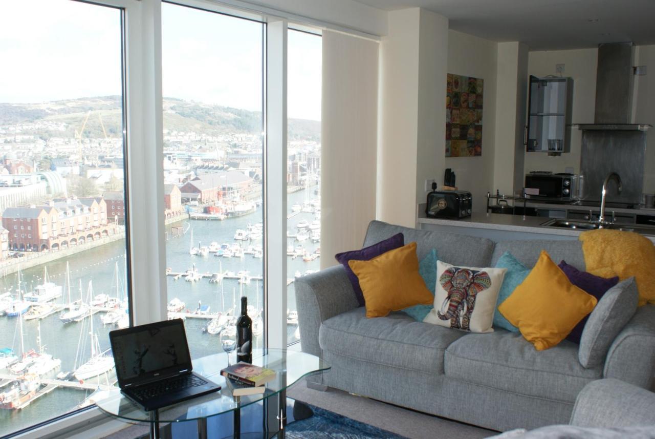 Coastal City Rooms - Waterfront Swansea Bagian luar foto